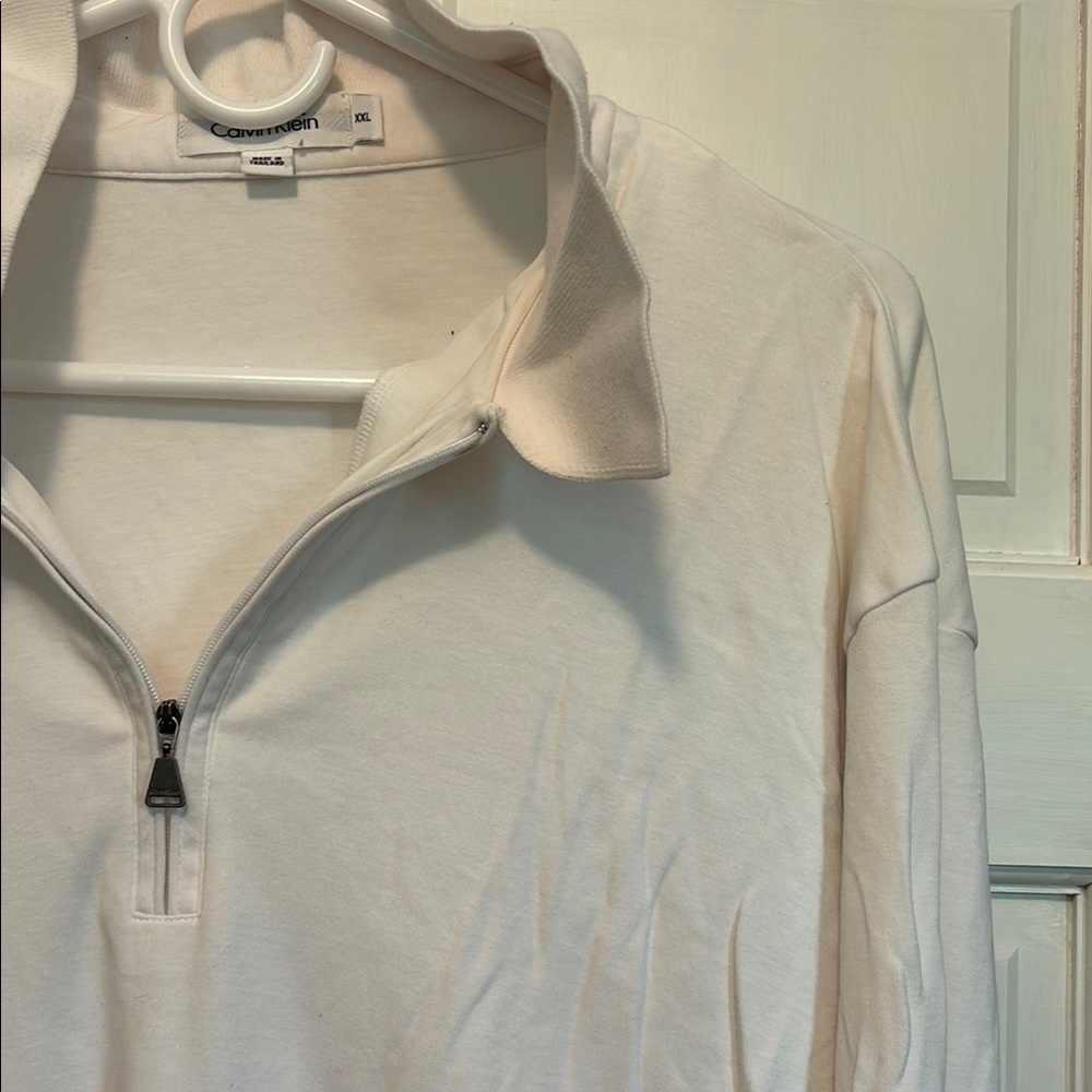 Calvin Klein White Sweatshirt - Picture 3 of 5
